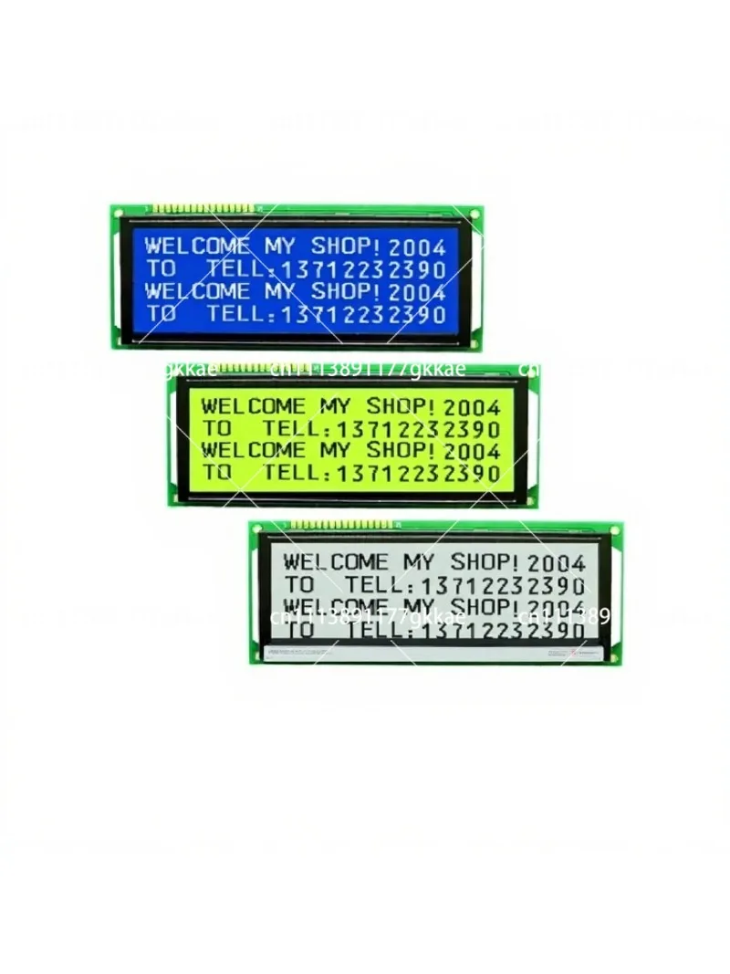 2004C LCD Display Module 20x4 Dot Matrix Screen with Large Font for Electronic Projects