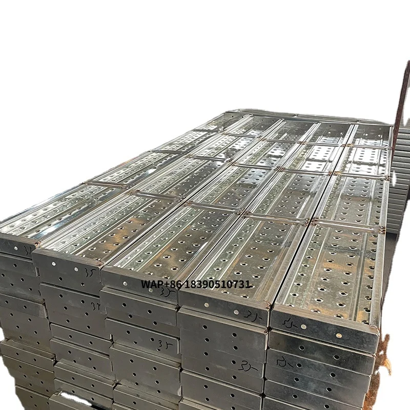 High Loading Capacity Galvanized Metal Catwalk Ring Scaffolding Steel Plank Platform Ladder & Scaffolding Parts