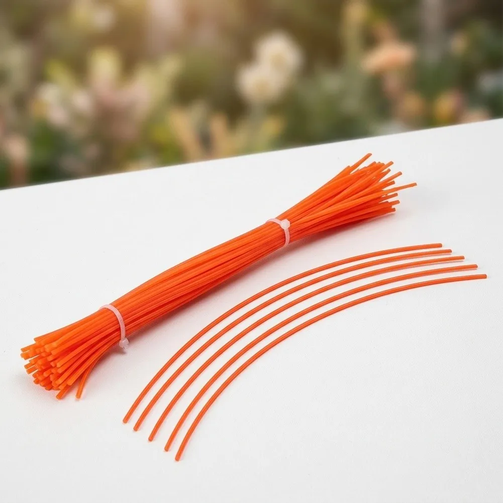 WA0050 WG430 Specific Trimmer Replacement Line Nylon For Edger Cord for Lawn Maintenance 24pcs or 48pcs Orange