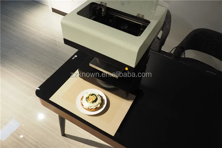 4 cups cappuccino coffee printing machine let's  printer edible cake