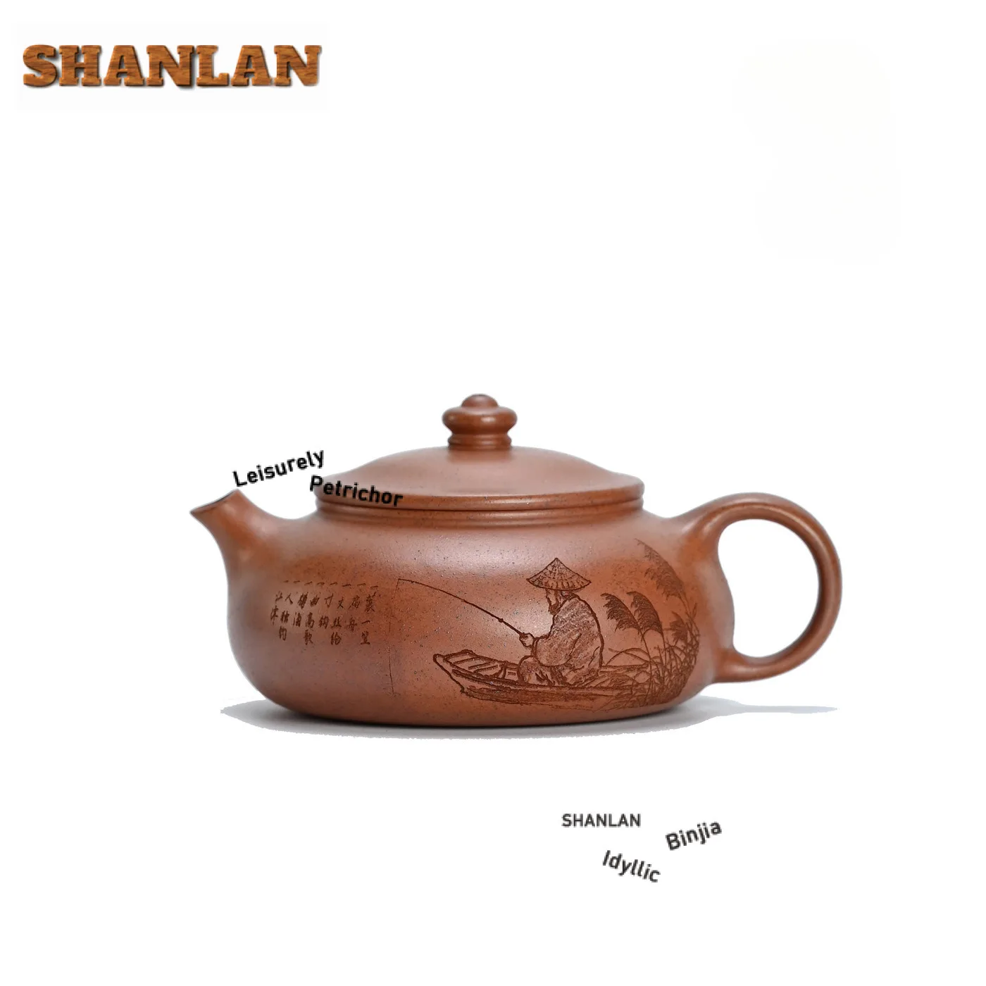 

220ml Ancient Yixing Purple Clay Teapots Handmade Angling Pot Raw Ore Mud Kettle With Infuser Zisha Tea Set Cafes Ornaments Gift