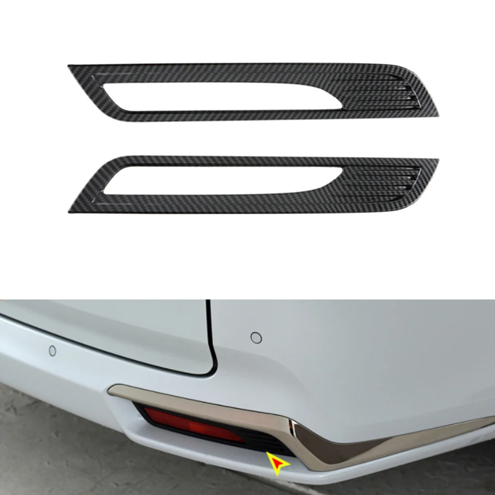 

2 Pcs New Front Rear Bumper Fog Light Cover Trims For Honda Odyssey 2022 Car Light Protection Accessories