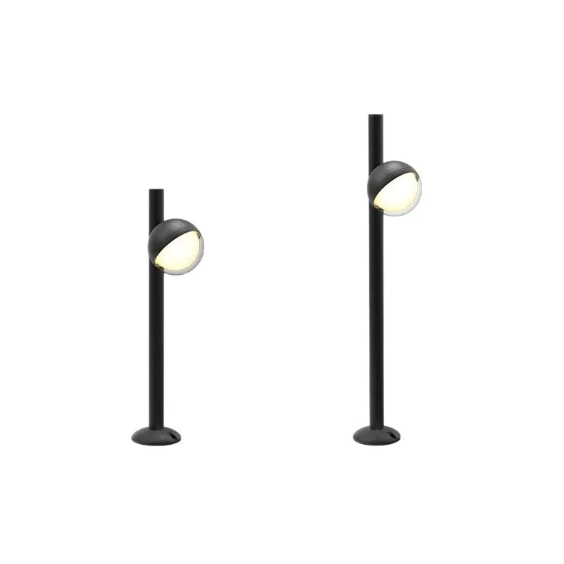 

Modern simple multi-head lawn lamp, villa rotatable lighting floor lamp
