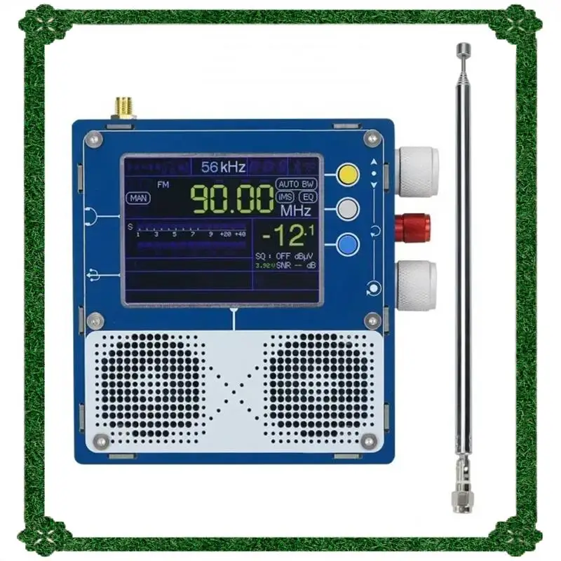 24-Hour Delivery TEF6686 Full Band Radio With 3.2-Inch Screen MW SW FM DSP Support Built-In LNA Amplifier Firmware Upgrades Upda