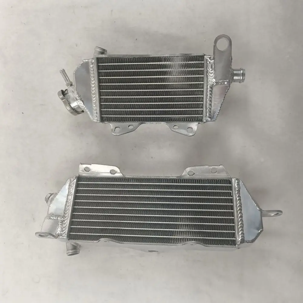 Both sides of  Aluminum Radiator For 1989-1994 Kawasaki KDX200 KDX 200 Cooler Cooling Coolant 1989 1990 1991 1992 1993 1994