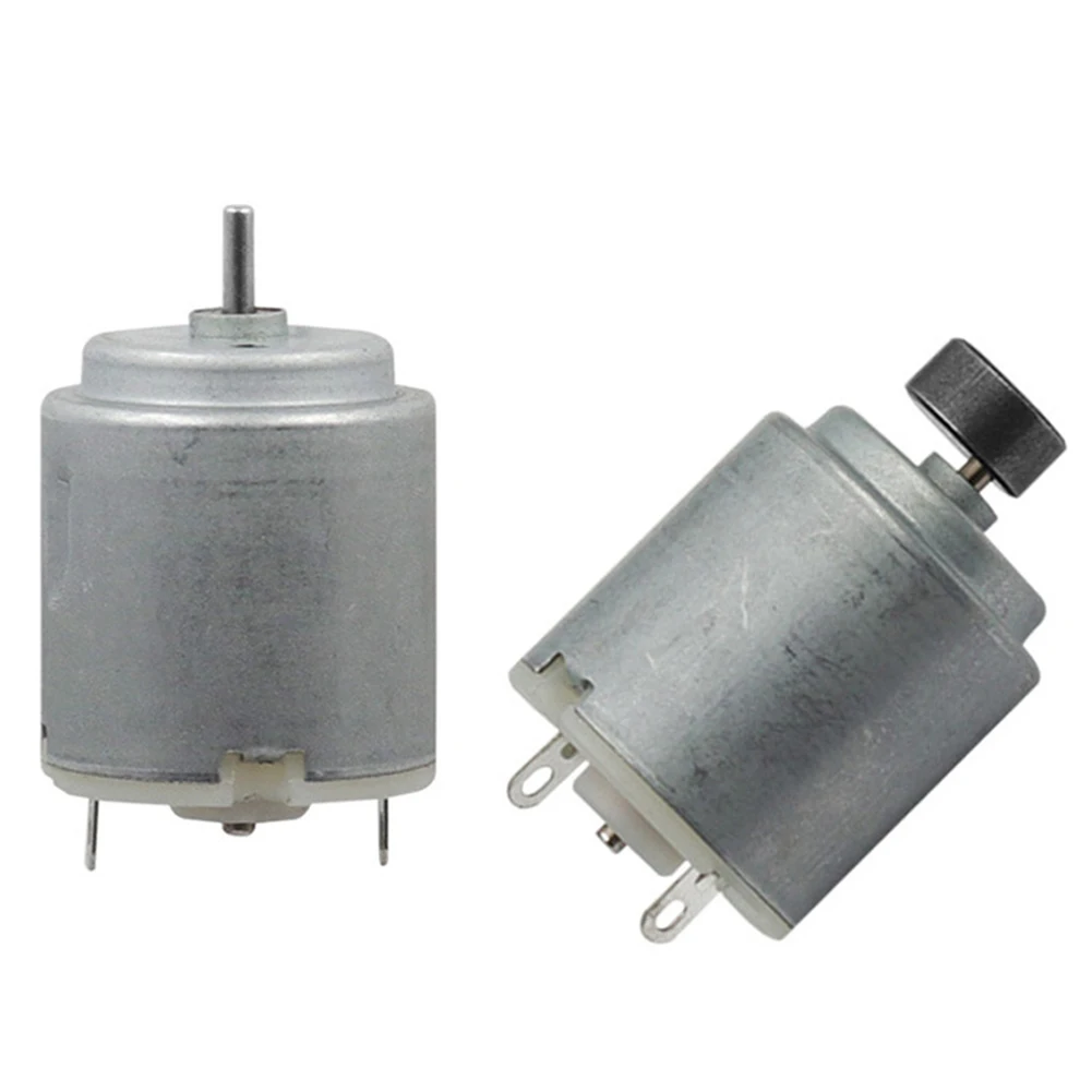 Mini moteur électrique 260 DC 3-12V pour sèche-cheveux, voiture jouet, bricolage, mini ventilateur, jouets électriques, petits appareils ménagers, pièces automobiles