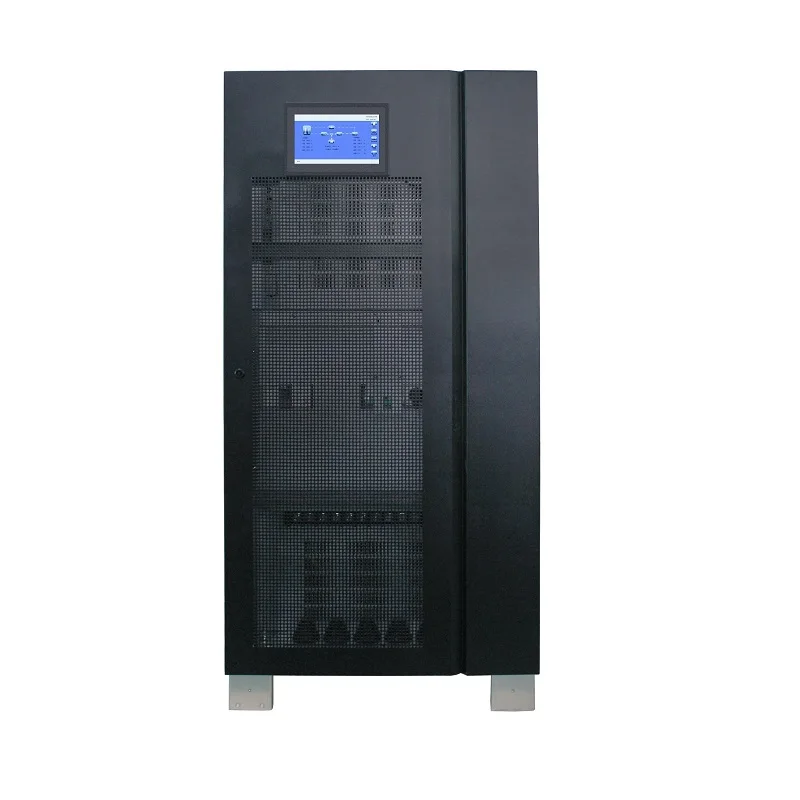 100KVA 80KW Three Phase Low Frequency Online UPS Isolation Transformer 0ms Transfer Time 380VAC 25% Input Lead Acid Battery