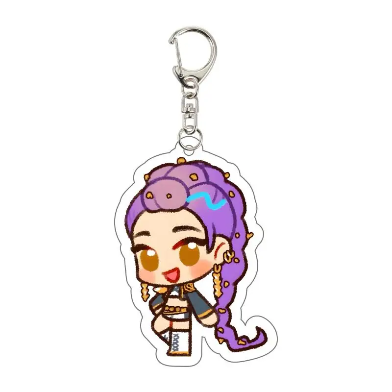 Kpop デーモンハンターズ ホットボーイズ キーチェーン ペンダント アクセサリー - ハントリックス サジャ ルミ ゾーイ ジヌ ミラ |   ソウルキーホルダーをファンへのギフトに売りました