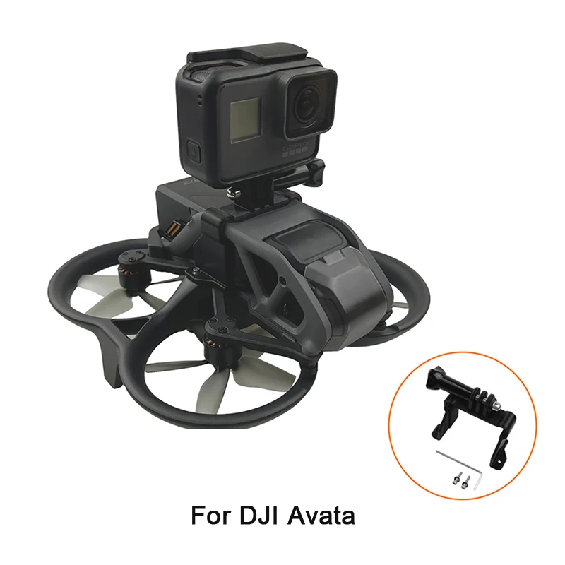 Panorama Camera Adapter for DJI Avata Drone Connector Mount for GoPro Camera Drone RC Quadcopters Multirotors Accessories