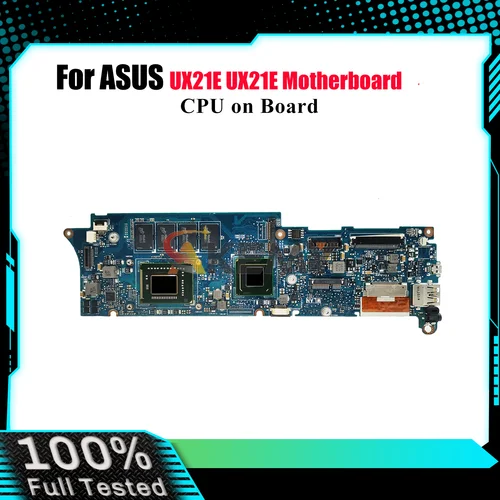 Placa base para ordenador portátil UX21E para ASUS ZenBook UX21E UX21E placa base para portátil con CPU 100% pruebas OK envío rápido de alta calidad