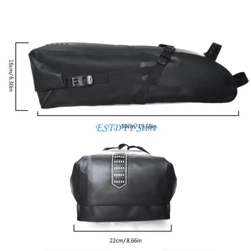 G6DE Bicycles Trunk Bag Bicycles Saddles Seats Carriers Pouches with Reflectors