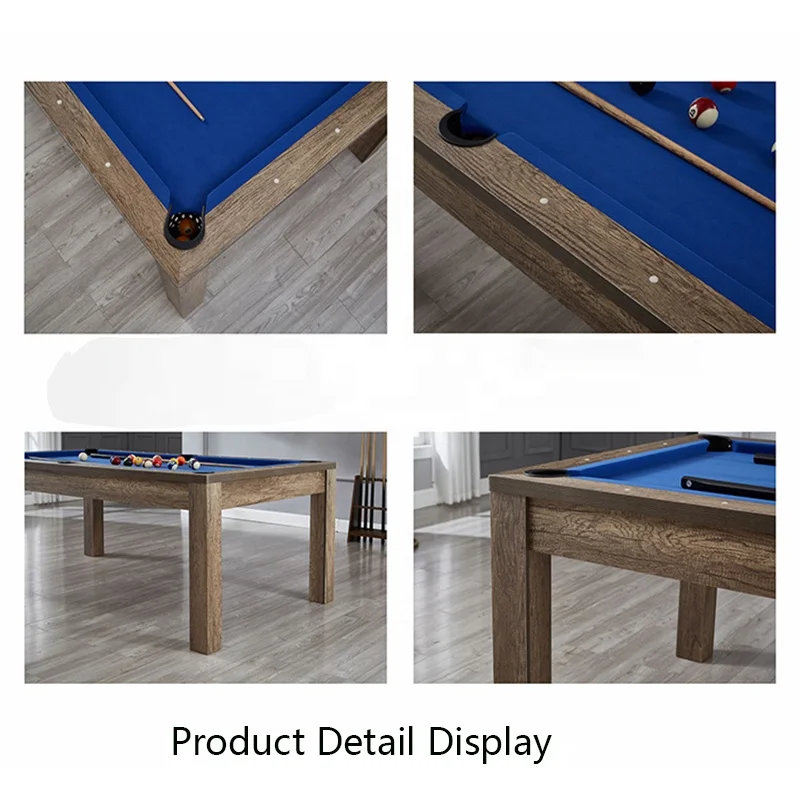 

7-Foot 3 in 1 Billiards Table With Dining & Tennis Combo Includes Billiards 2026