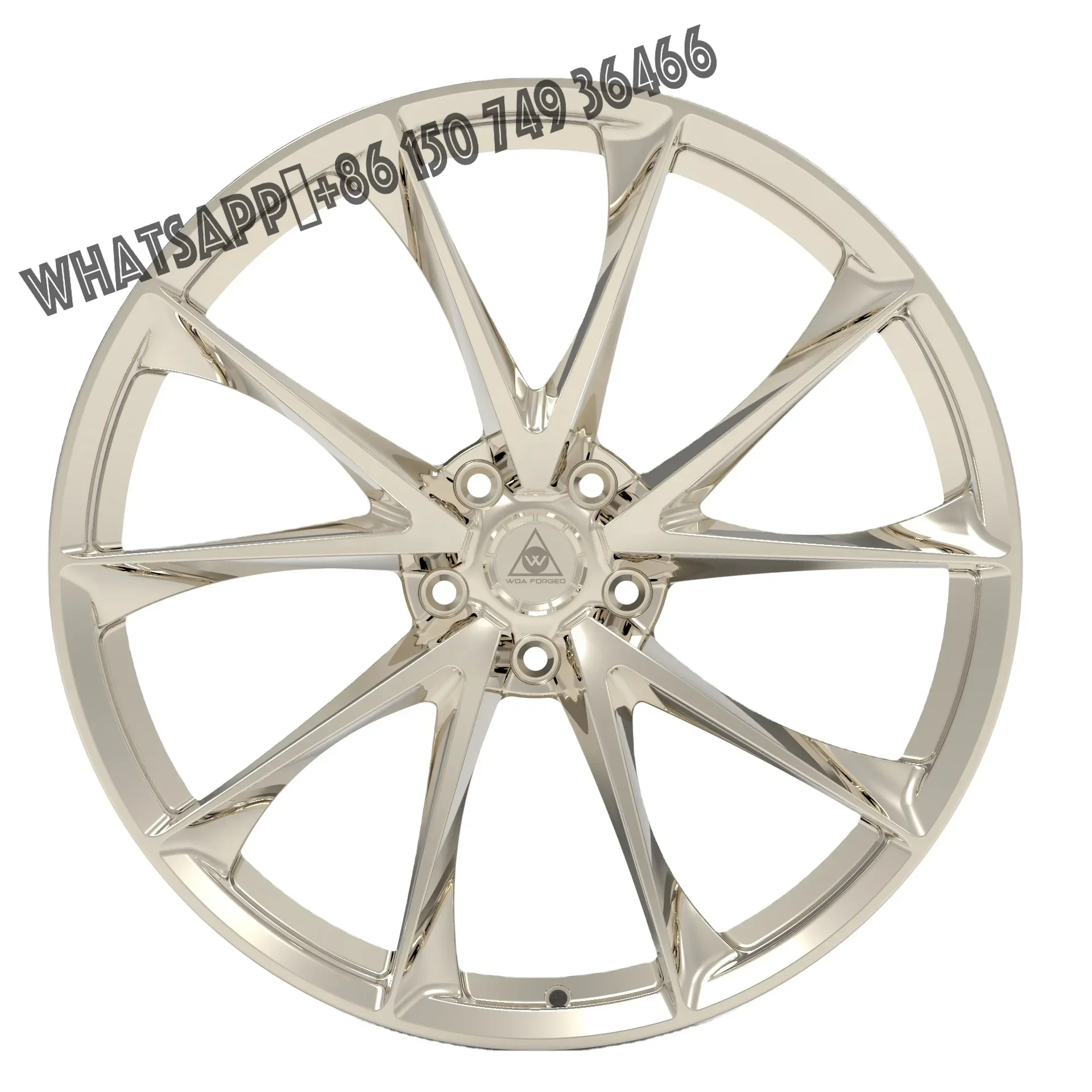 

Global Sale Factory Price 17 18 19 20 21 22 Inch Passenger Car Frozen Gold clear Alloy Forged Wheels P204 5x112 5x114.3 5x120