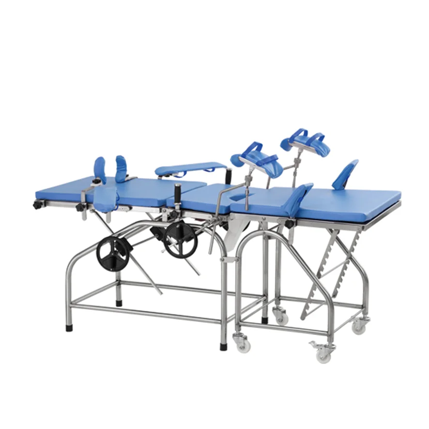 IN-N01 Stainless Steel Medical Surgical Manual Table Best Price Ordinary Operating Surgery Bed