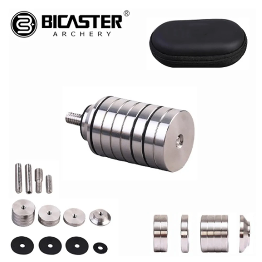 Bicaster Archery Stabilizer Weight Counterweight Total 440g/228g Balance Weight for Recurve Bow Barebow