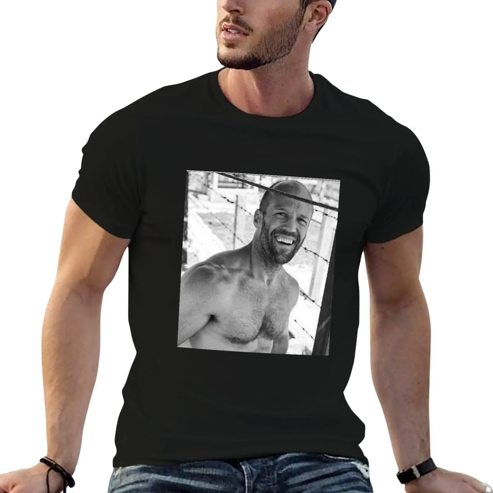 

jason statham T-Shirt t shirt personalised man t shirts graphic cotton t shirts man 100% T-Shirt