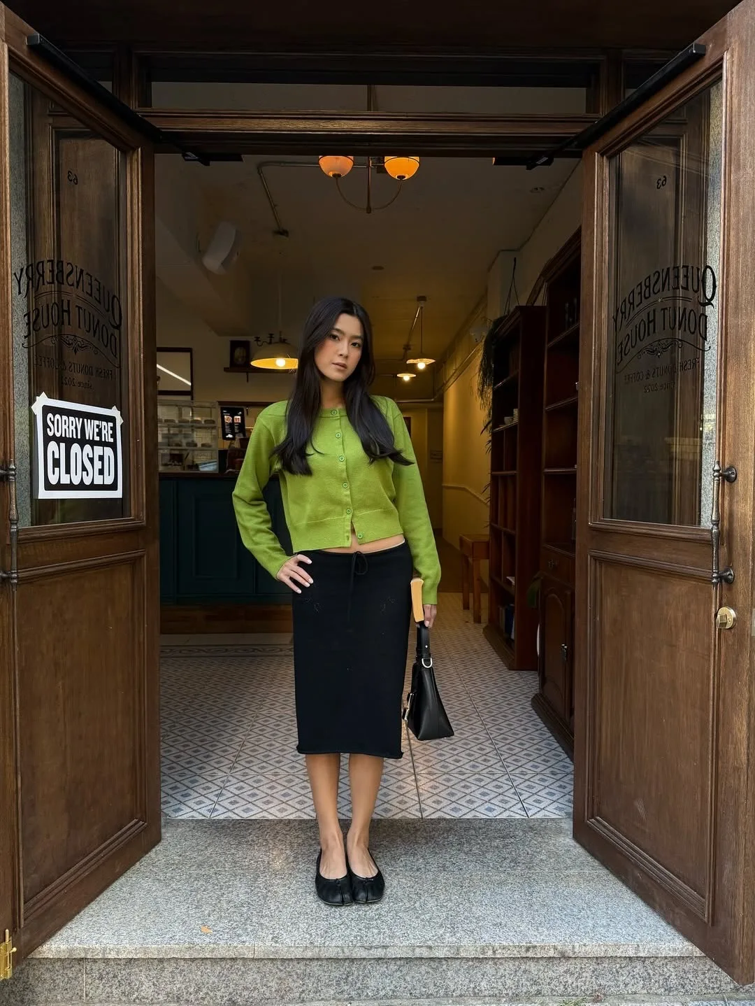 Women's Lightweight Open Front Knit Cardigan with Long Sleeves