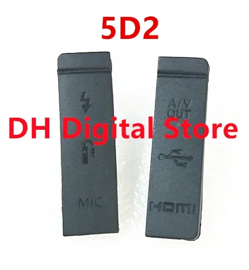 High-quality USB/HDMI-compatible DC IN/VIDEO OUT Rubber Door Bottom Cover For Canon EOS 5D 5D2 5D3 5D4 6D 7D 40D 50D 70D 400D