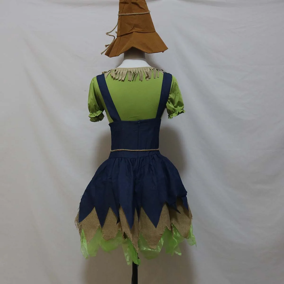 Adult Halloween Party Cosplay Wizard Of Oz Women\'s Scarecrow Costume