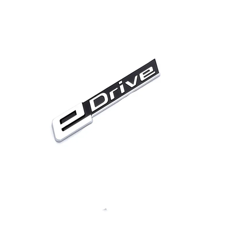 Car Trunk eDrive Letters Logo Badge Emblem Decals Sticker For BMW eDrive 35 40 i4 i3 X1 X3 X5 330e 530e G30 G31 F15 F30 G05 view 5