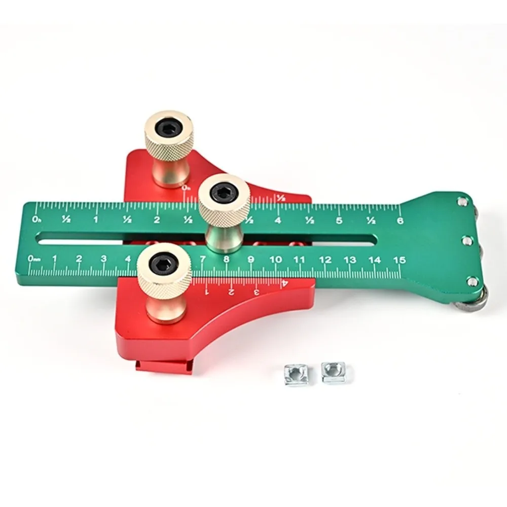 Настольная пила из алюминиевого сплава, регулируемый устойчивый к коррозии деревообрабатывающий инструмент, тонкий разрыв, универсальный ограничитель резки ролика