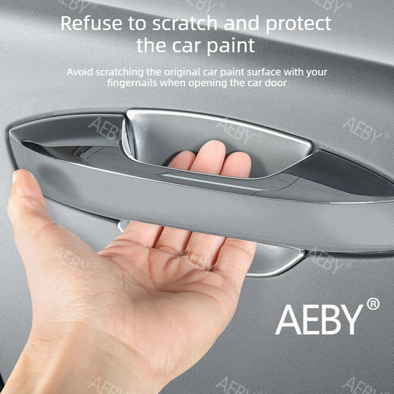 For BYD Seal U DM-i 2020-2025 Door Handle Scratch Guard Film,Car Paint Matching Cover,Door handle protective cover,protection