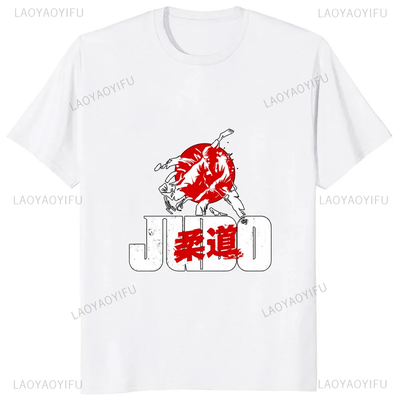 Judo Jiujitsu Hot Sale Casual Fashion Loose Man Tshirt Streetwear Hipster Comfort Breathe Soft Harajuku Style Y2k Women T shirt