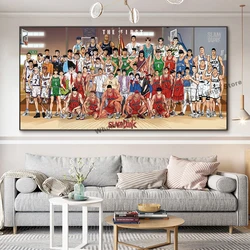 Slam Dunk Master Anime Decoration Painting Bedroom Bedhead Sakura Flower Path Hanging Painting Modern Sofa Background Wall Mural
