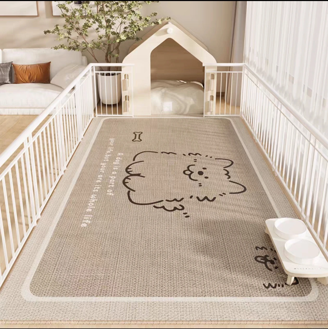 Waterproof Pet Mat，Scratch-Resistant，Wear-Resistant,Oil-Resistant,Water-Resistant,Quick-Drying, Scratch-Resistant, Easy To Clean