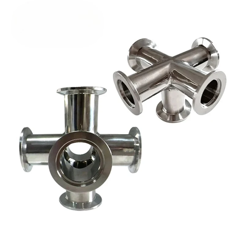 KF16 KF25 KF40 KF50 Vacuum Four-way, Equal Diameter Four-way, Flange Four-way, Vacuum Fittings