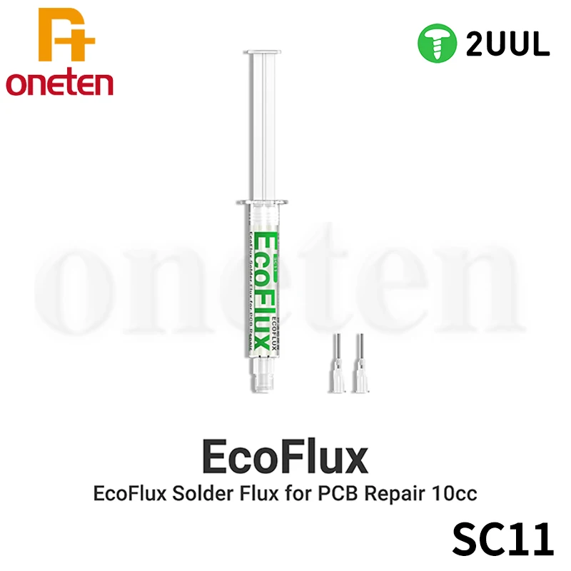 فلاكس حقنة 2UUL SC11 EcoFlux (10cc) – سائل دقيق لتركيب المعالجات والآيسيهات 1