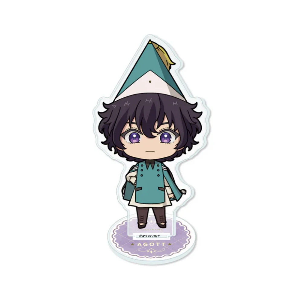 6cm Witch Hat Atelier Keychain Acrylic Stand Figure Coco Qifrey Agott Tetia Richeh Olruggio Plate Ryza Richeh Merch Fans Gifts