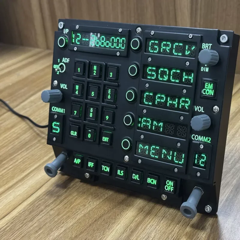Picture 5: 2026 Hot Item WeFly Hornet FA-18C Multi-function Display Compatible with DCS World Flight Simulator UFC AMPCD HUD DDI DCS Air