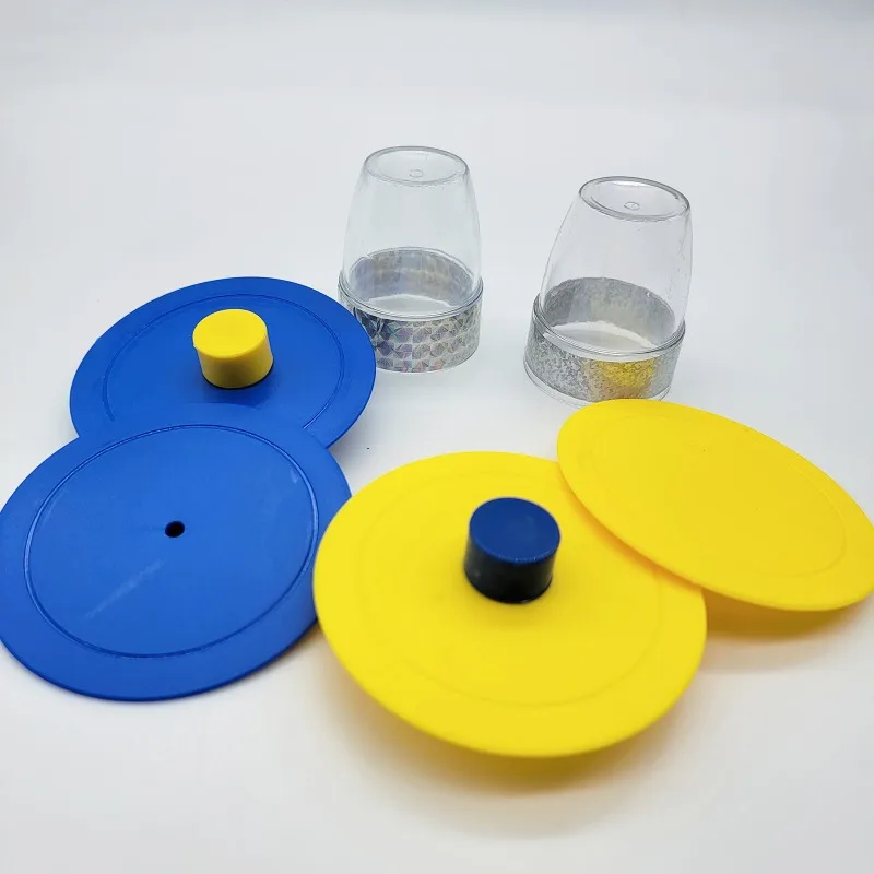 لعبة الوهم السحري الصلبة من خلال - لعبة اختراق العملات المعدنية للأطفال وهدايا الحفلات، خدع سحرية، دعائم ساحرة، ألعاب مضحكة