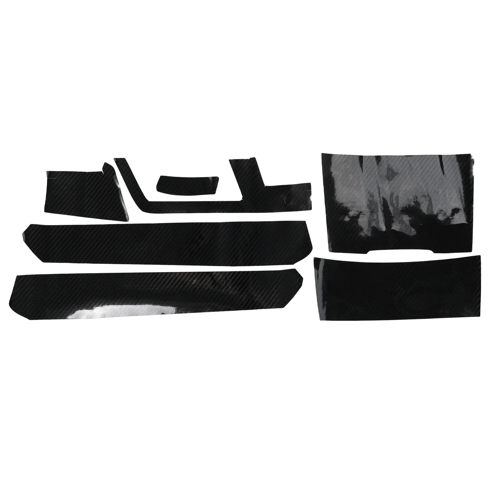 

Cover Car Interior Cover Trim Car Interior Decals Left-hand Drive 5D Carbon Fiber Decorate Sticker Trim Vehicle