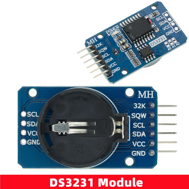 Carte d'Horloge en Temps Réel Haute Valeur avec Interface I2C