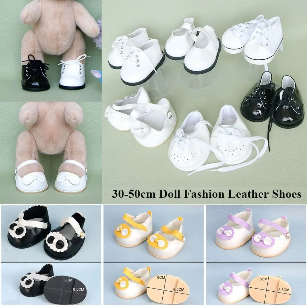 

10 Styles Gift DIY 30-50cm Shoes Casual Wear Shoes Fashion Leather Boots Clothes Accessories