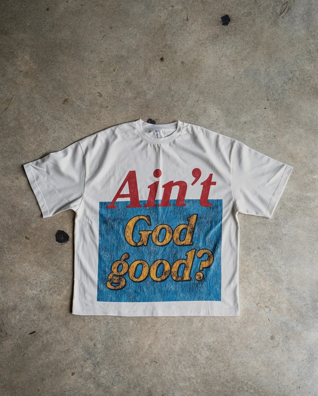 

O-Neck Daily Loose Color Block Letter Fashion Short-Sleeves Classic Comfort White Y2k Aesthetic T-Shirts Vintage Clothing