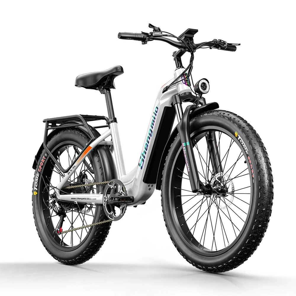 Shengmilo MX06 E-Mountain electric Bicycle 26 inch ebike 1000W Motor Fatbike 48V17.5Ah Adult Electric Bike City e bike