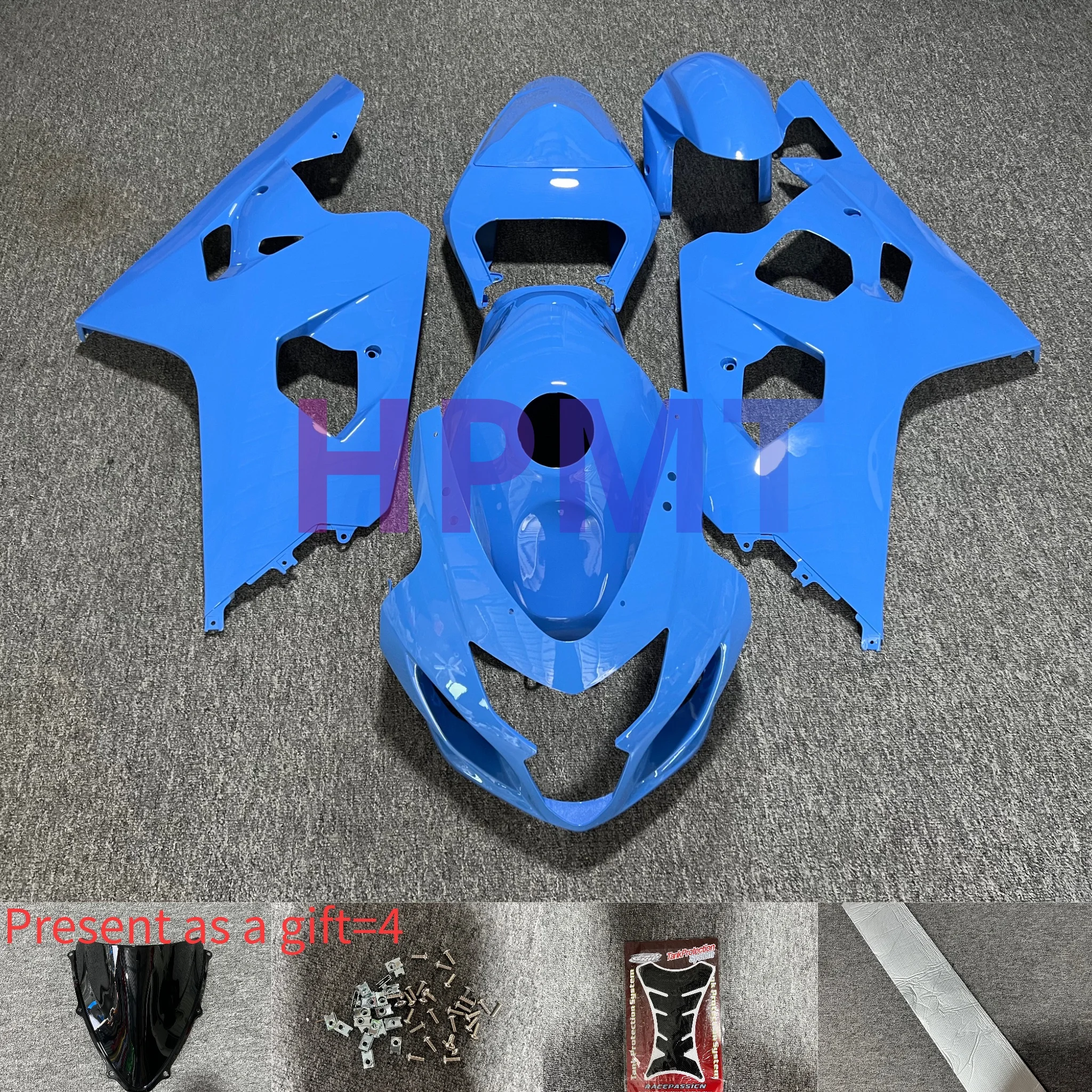 

New ABS Fairings Kit Fit For Suzuki GSX-R600 750 K4 2004-2005 GSXR600-750 2004 2005 bodywork full fairing
