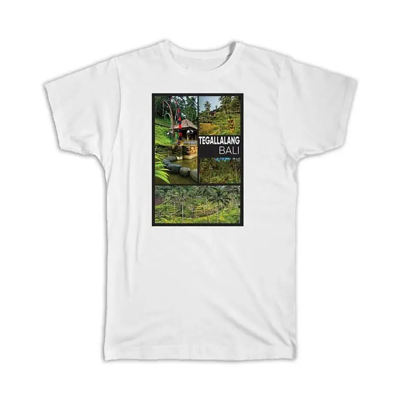 

T Shirt Indonesia Tegallalang Bali Photo Composition