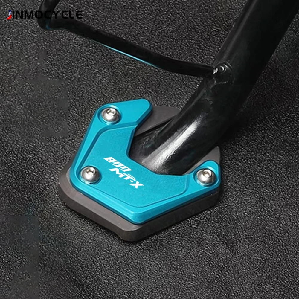 

FOR CFMOTO 800MT-X 800MTX 2024 2025 2026 Motorcycle Kickstand Side Stand Extension Pad Support Plate Pedal Footrest 800 MT-X MTX