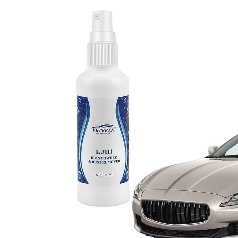 

Car Rust Removal Spray Metal Rust Cleaner And Stain Remover Rim Rust Remover Derusting Spray For Car Maintenance & Detailing