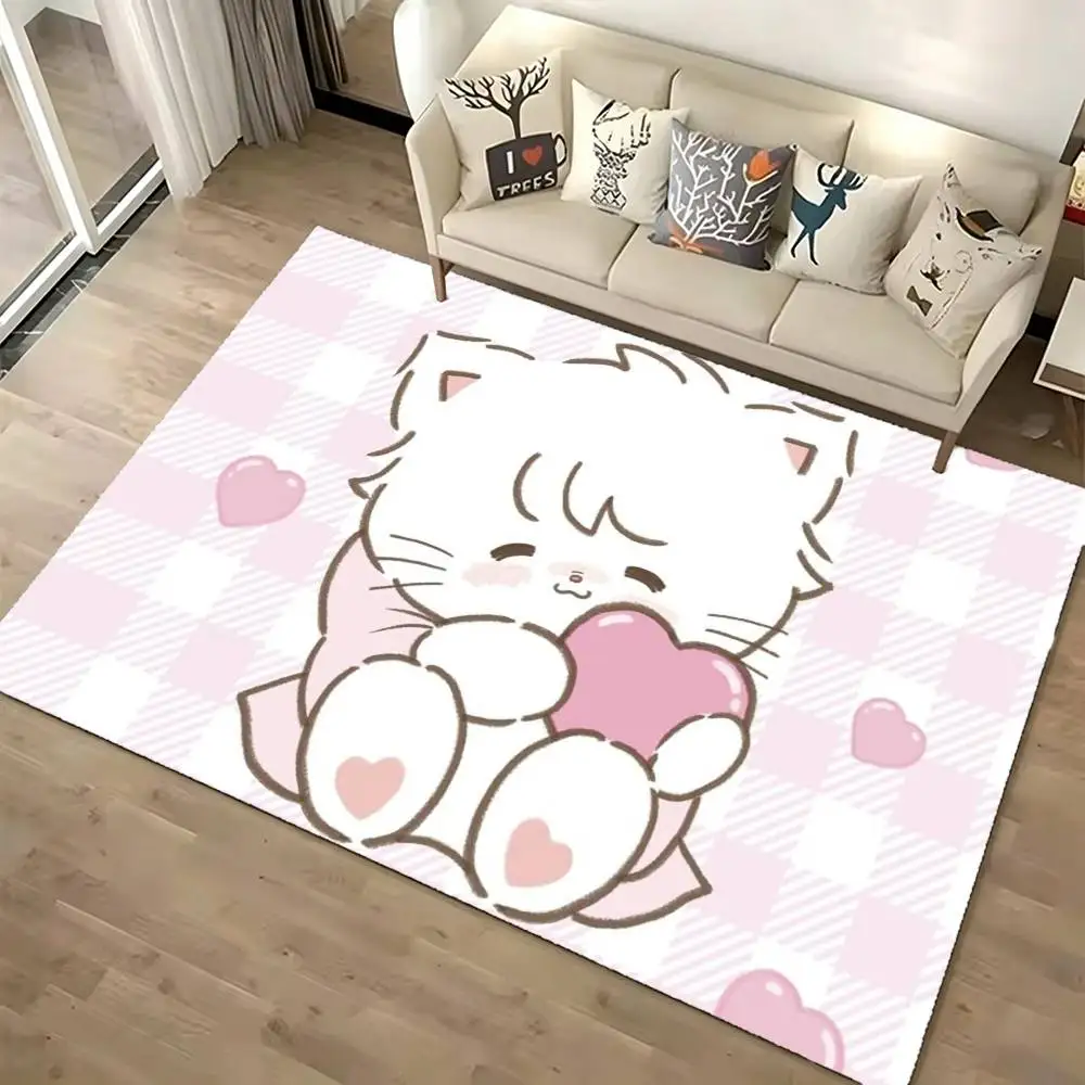 M-Mikko I-Illustrations Soft Thick Non-Slip Mat for Living Room Bedroom Kitchen Decor Rugs