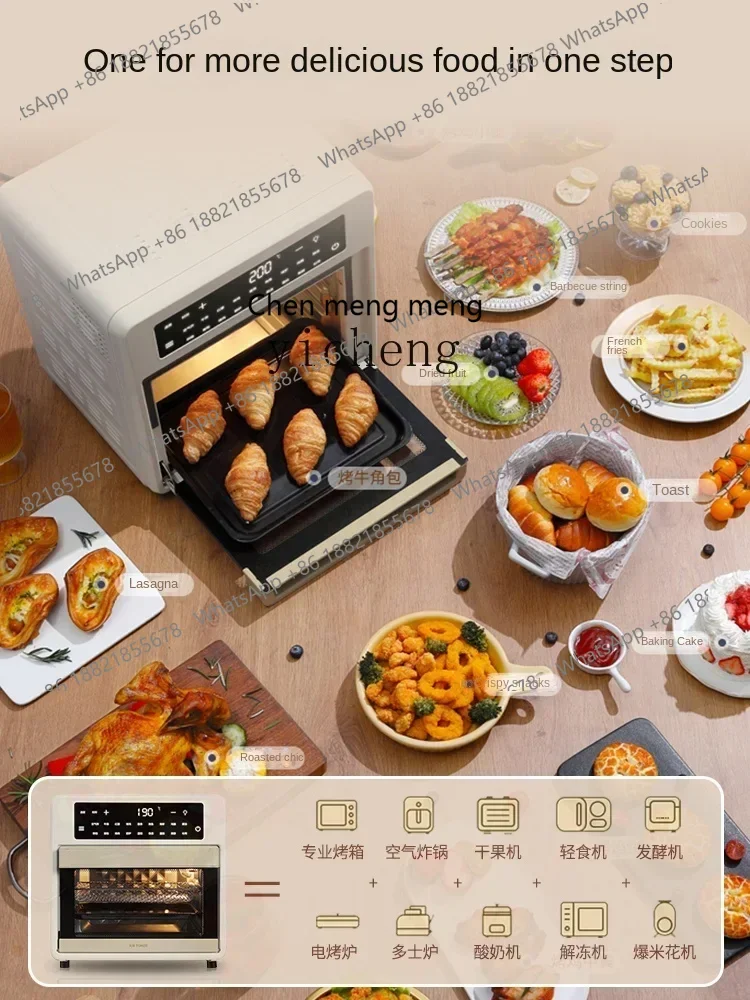 Hot sales New arrive ZK Air Fryer Household Intelligent Multi-Function Large Capacity Air Explosion Electricity Chips Machine El