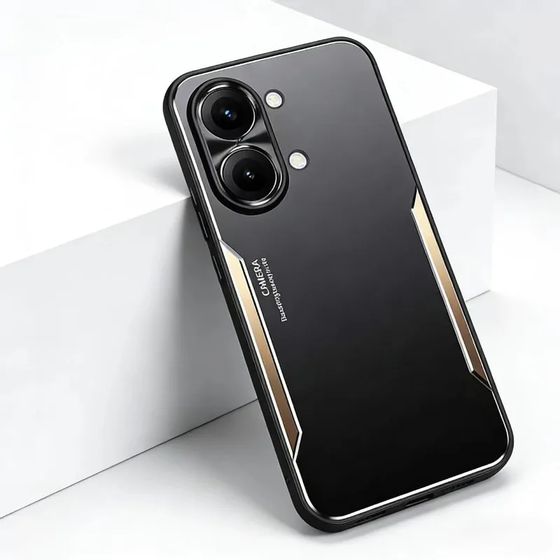 Capa para POCO X8 Pro Max X8 Pro X7 Pro, Capa de Alumínio Fosco para Negócios, Capa Antichoque e Antimanchas MI Poco