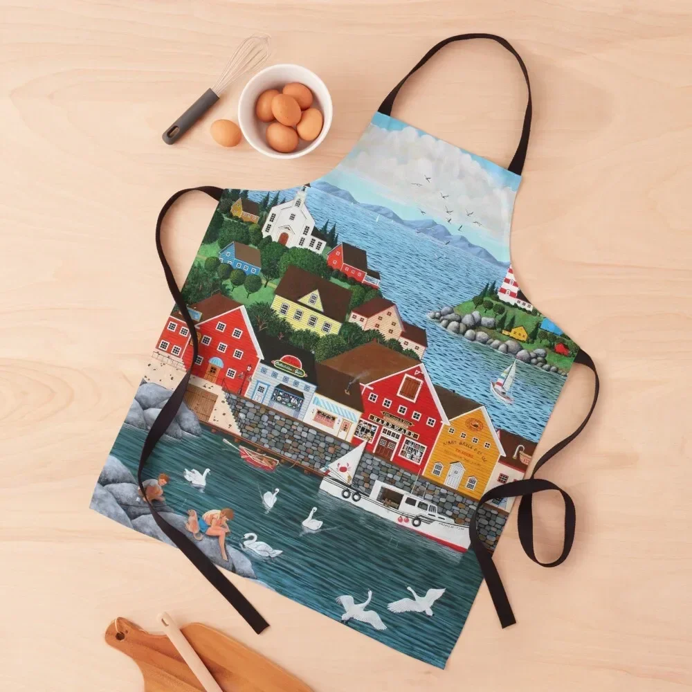 

Swan's Cove Apron Kitchen Supplies Kitchen Items For Home Women's Dresses Apron