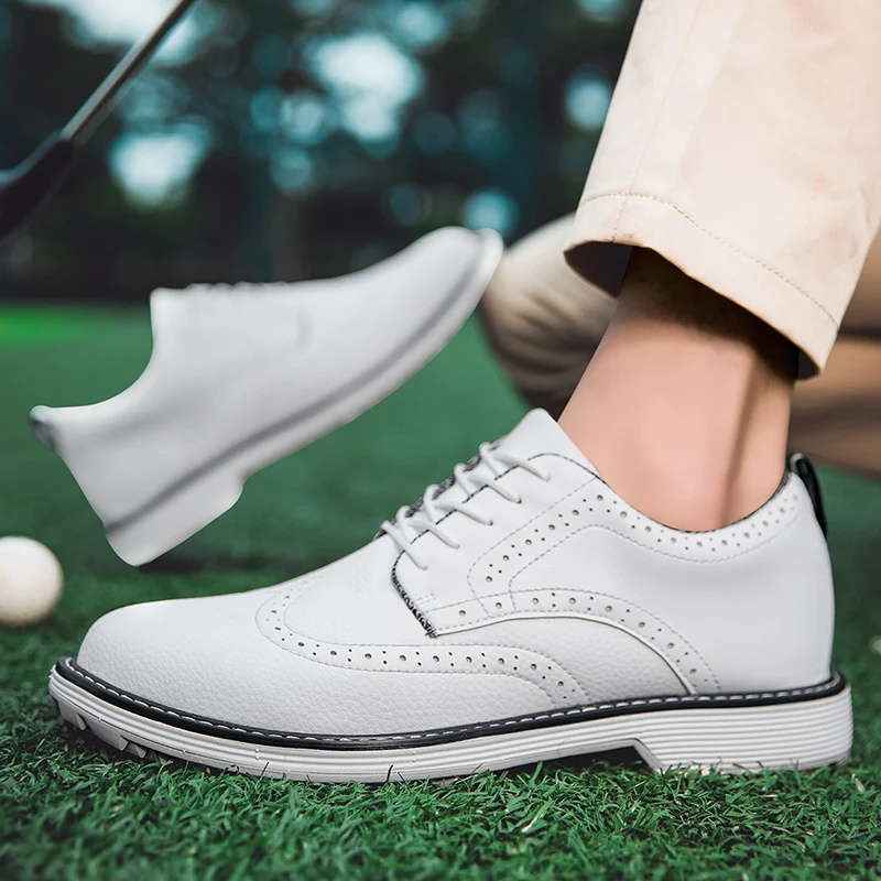 

Golf shoes men's four seasons non slip sports shoes new fashion breathable comfortable versatile nail free casual sports shoes