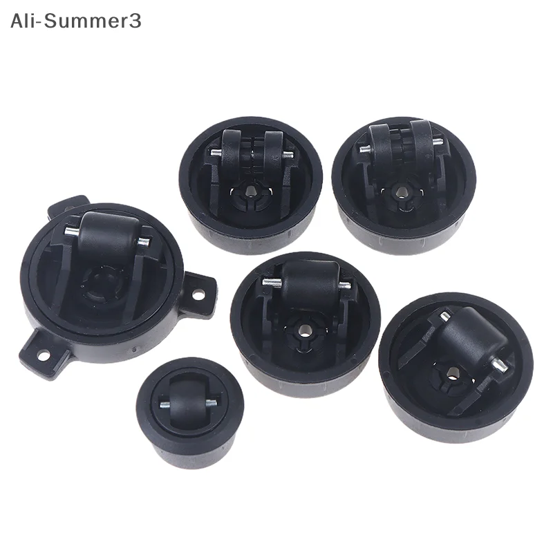 4pcs Invisible Universal Slotted Wheel 360 Degree Rotation Caster Smooth Quiet For Home&Office Furniture Bottom Push-pull Moving