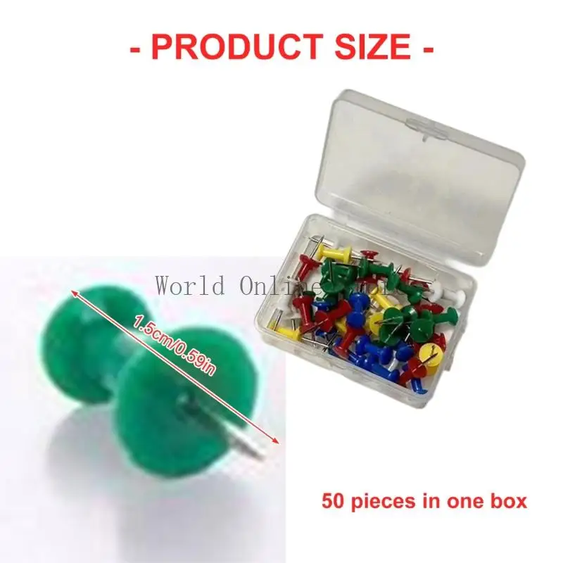 50 PCS PUNS PINS MAPA PINS TODOS PODRO TODOS BOLETIM COLORIA